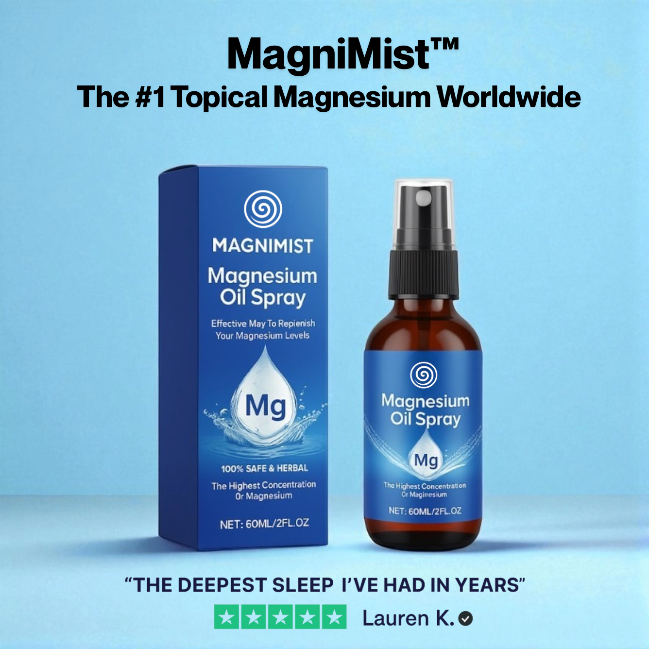 MagniMist™ - Magnesium Oil Spray